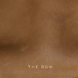 The Row Brown Leather The Margaux 17 Satchel