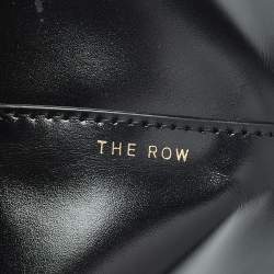 Pre Owned The Row Black Leather Small N/S Tote
