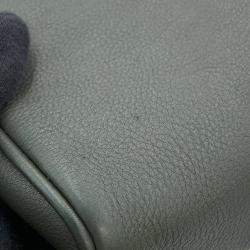 Pre Owned The Row 90’s Dark Khaki Leather Handbag