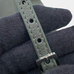 Pre Owned The Row 90’s Dark Khaki Leather Handbag