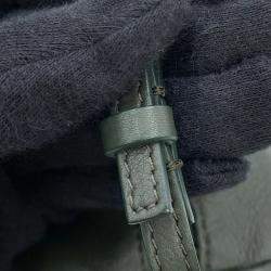 Pre Owned The Row 90’s Dark Khaki Leather Handbag