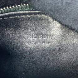 Pre Owned The Row 90’s Dark Khaki Leather Handbag