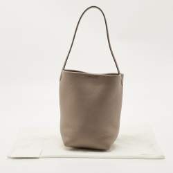Pre Owned The Row Beige Leather Small N/S Park Tote