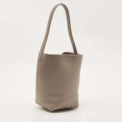 Pre Owned The Row Beige Leather Small N/S Park Tote