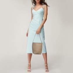 Pre Owned The Row Beige Leather Small N/S Park Tote