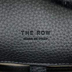 Pre Owned The Row Margaux Black Leather Handbag 12