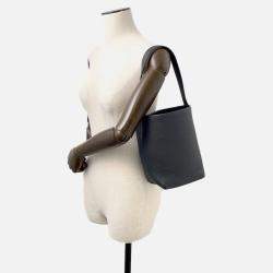 Pre Owned The Row N/S Park Tote Black Calf Leather Size Small