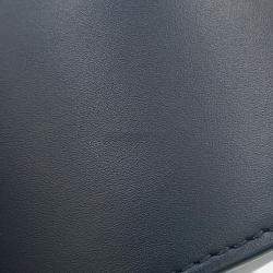 Pre Owned The Row Half Moon Shoulder Bag Black Leather