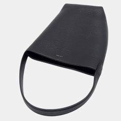 مملوكة مسبقًا The Row Black Leather Parkback Small