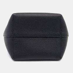 مملوكة مسبقًا The Row Black Leather Parkback Small