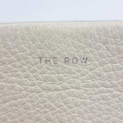 مملوكة مسبقًا The Row White Leather North South Parkback Small