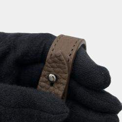 Pre Owned حقيبة جلد زيتوني داكن ذا رو سوفت مارجو 12