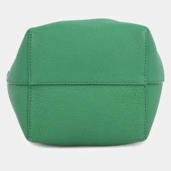 مملوكة مسبقًا The Row N/S Park Small Green Leather Tote Bag