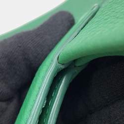 مملوكة مسبقًا The Row N/S Park Small Green Leather Tote Bag