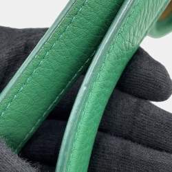 مملوكة مسبقًا The Row N/S Park Small Green Leather Tote Bag