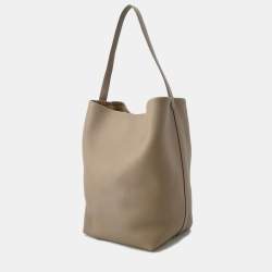 Pre Owned The Row N/S Park Tote Large Taupe Leather Bag