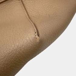 Pre Owned The Row N/S Park Tote Large Taupe Leather Bag