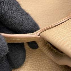 Pre Owned The Row N/S Park Tote Large Taupe Leather Bag