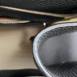 Pre Owned The Row Soft Margaux 12 Black Leather