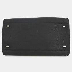 Pre Owned The Row Soft Margaux 12 Black Leather