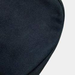 Pre Owned The Row Slouchy Banana Shoulder Bag Navy Suede Size Small