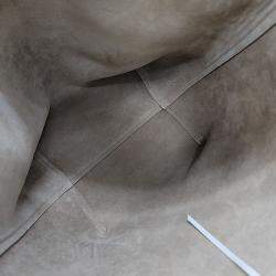 Pre Owned The Row White Leather North South Parkback Large