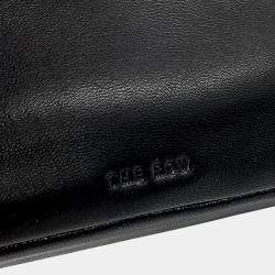 مملوكة مسبقًا The Row Black Leather The Low Nuance Bag