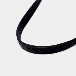 مملوكة مسبقًا The Row Black Leather The Low Nuance Bag