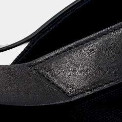 Pre Owned The Row Black Fabric Kit Tote Bag