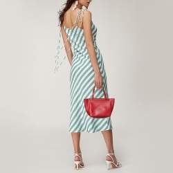 The Row Red Soft Leather Tote 