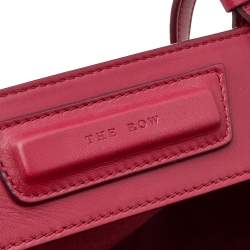 The Row Red Soft Leather Tote 