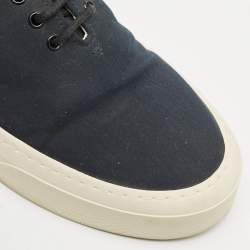 The Row Black Canvas Marie H Sneakers Size 39