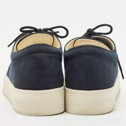 The Row Black Canvas Marie H Sneakers Size 39