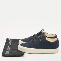 The Row Black Canvas Marie H Sneakers Size 39