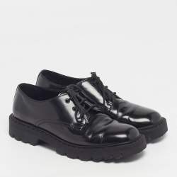 Pre Owned The Row Ranger Size 35.5 Black Leather Derby