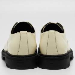 The Row Cream Leather Ranger Derby Size 35.5