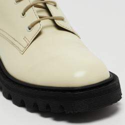 The Row Cream Leather Ranger Derby Size 35.5