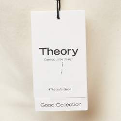 مملوكة مسبقًا Theory Ivory Felt High-Waist Mini Skirt XS