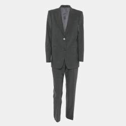 Theory Grey Wool Suit S