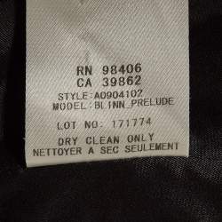 مملوكة مسبقًا Theory Black Velvet Double Breasted Blazer L