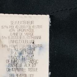 Pre Owned جاكيت بليزر ثيوري صوف أزرق كحلي أسود بصف أزرار واحد مقاس صغير (إس)