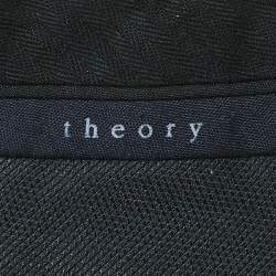 Theory Navy Blue Wool Trousers S
