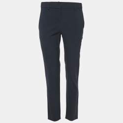 Theory Navy Blue Wool Trousers S