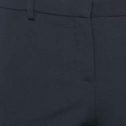 Theory Navy Blue Wool Trousers S
