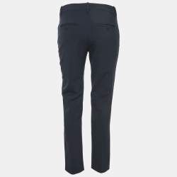 Theory Navy Blue Wool Trousers S