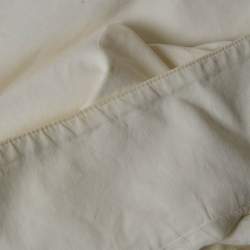 Theory White Cotton Gabardine Top XS