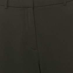 Theory Black Wool Wide Leg Trousers L