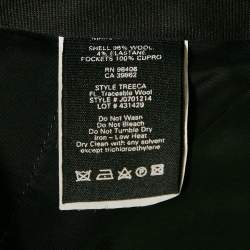 Theory Black Wool Trousers L