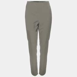 Theory Grey Stretch Nylon Trouser M