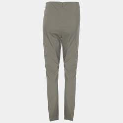 Theory Grey Stretch Nylon Trouser M